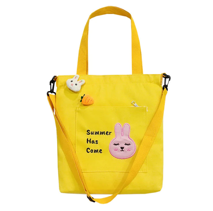 Embroidered Large Capacity Shoulder Crossbody Bag