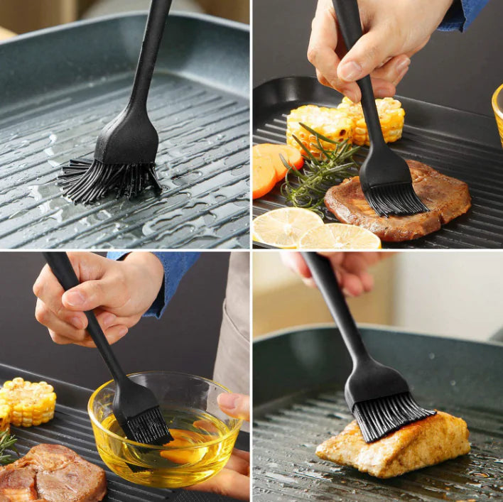 Set Pembakar Keluli Tahan Karat 6 Keping untuk Kegunaan Merentas Sempadan