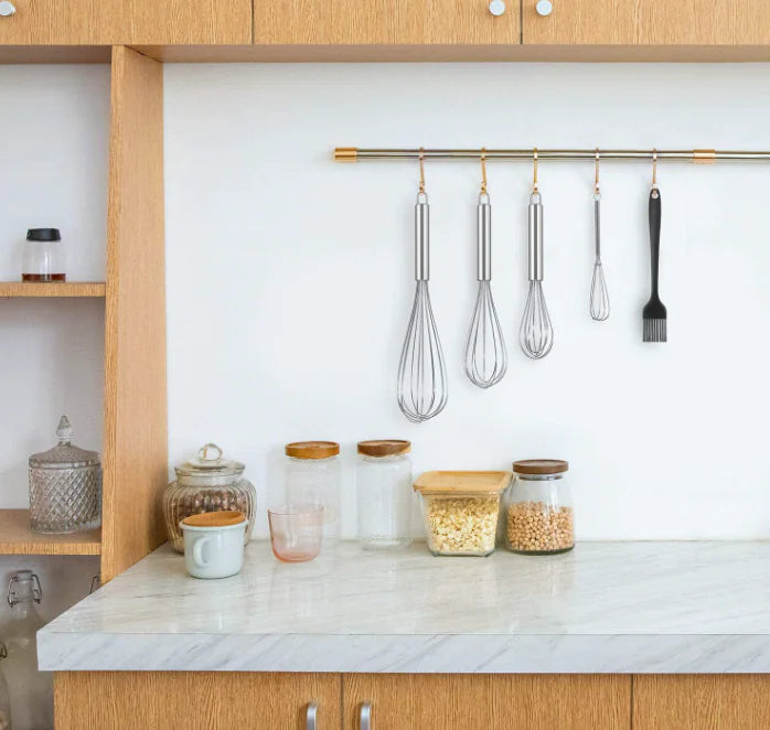 Set Pembakar Keluli Tahan Karat 6 Keping untuk Kegunaan Merentas Sempadan