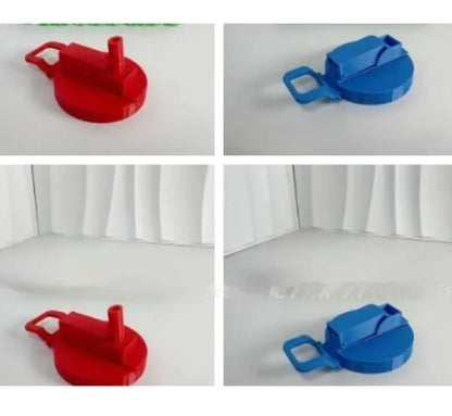 Easy To Carry Straw Soda Can Lid