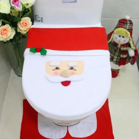 Sarung Tempat Duduk Tandas Santa Claus