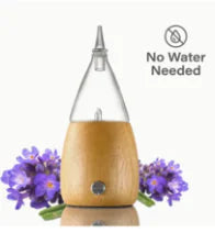 Essentiële olie diffuser met houtnerfstructuur